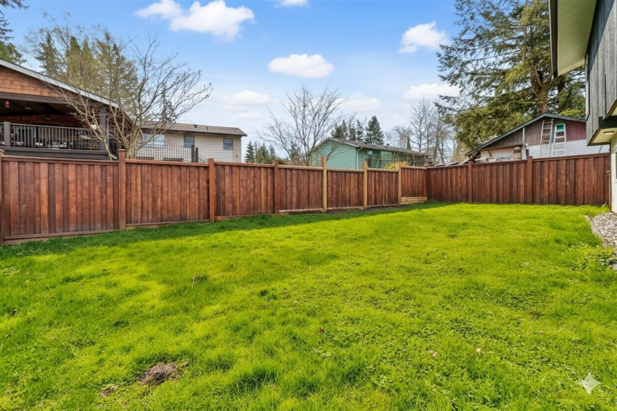 Aerial View of 9276 Greer Street, Langley, BC