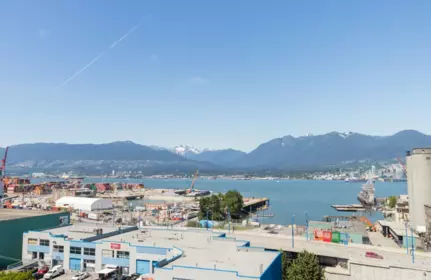 Aerial View of 201 983 E Hastings Street, Vancouver, BC