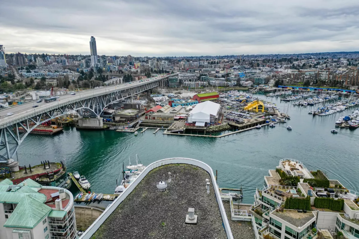 Exterior Rear Photo of 902 1500 Howe Street, Vancouver, BC