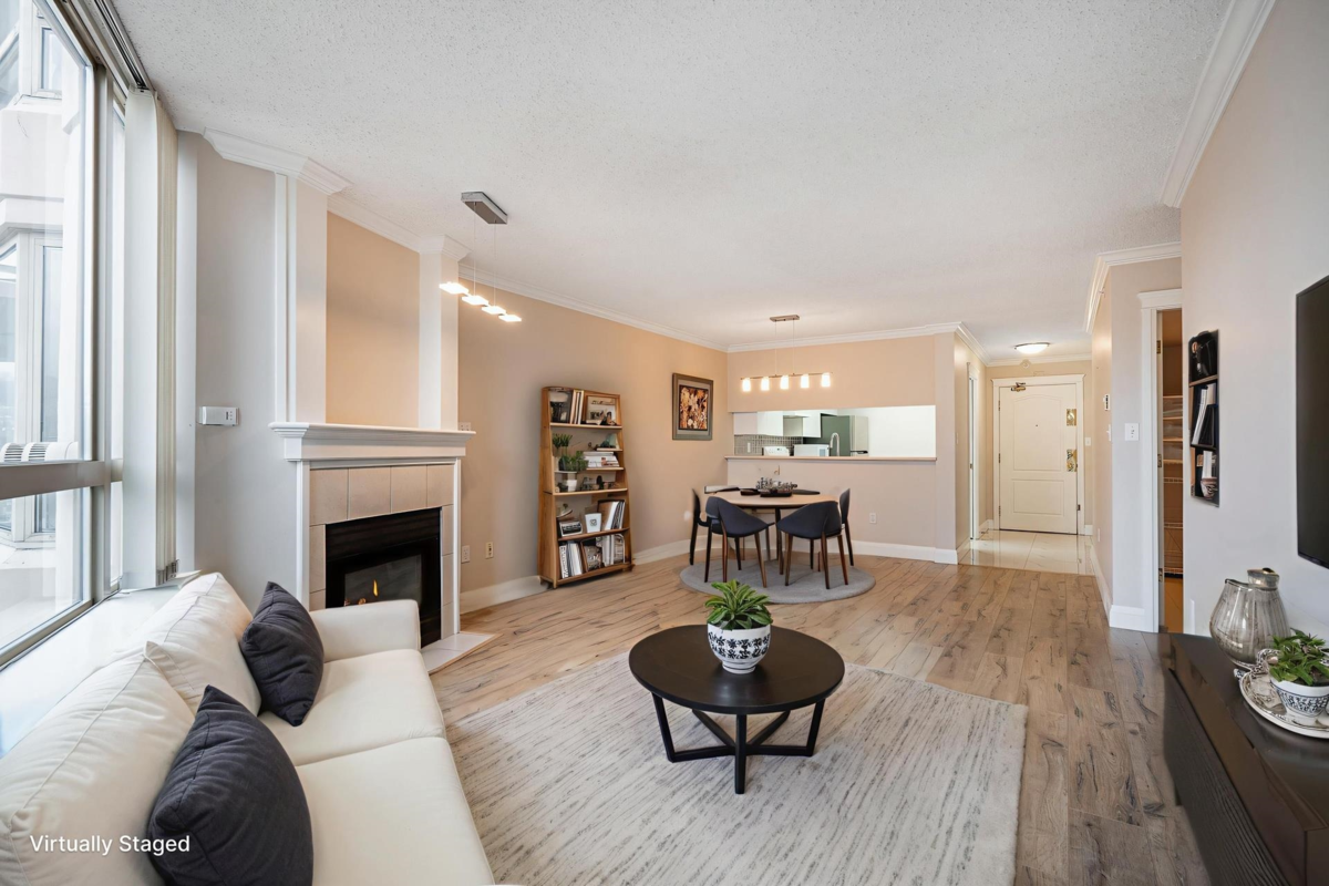 Living Room Photo of 1305 1190 Pipeline Road, Coquitlam, BC