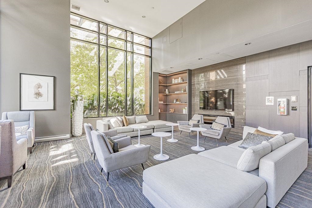 Aerial View of 803 3100 Windsor Gate, Coquitlam, BC