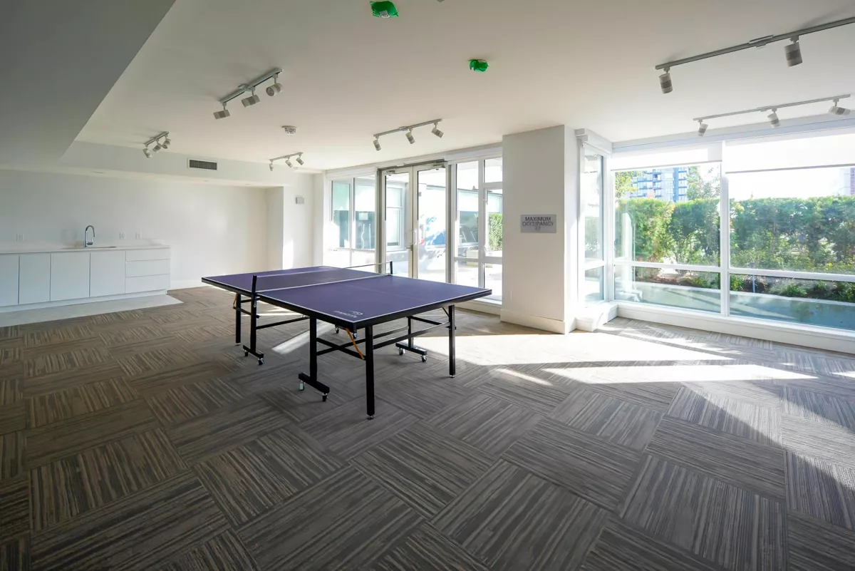 Basement Recreation Room Photo of 1603 6833 Buswell Street, Richmond, BC