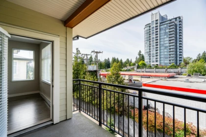 Outdoor Deck Photo of 2410 963 Charland Avenue, Coquitlam, BC