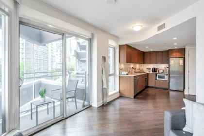 Dining Area Photo of 607 1372 Seymour Street, Vancouver, BC