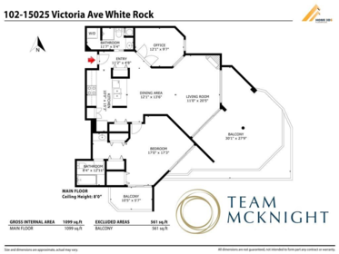 102 15025 Victoria Avenue, White Rock, BC, White Rock — Apartment/Condo for sale