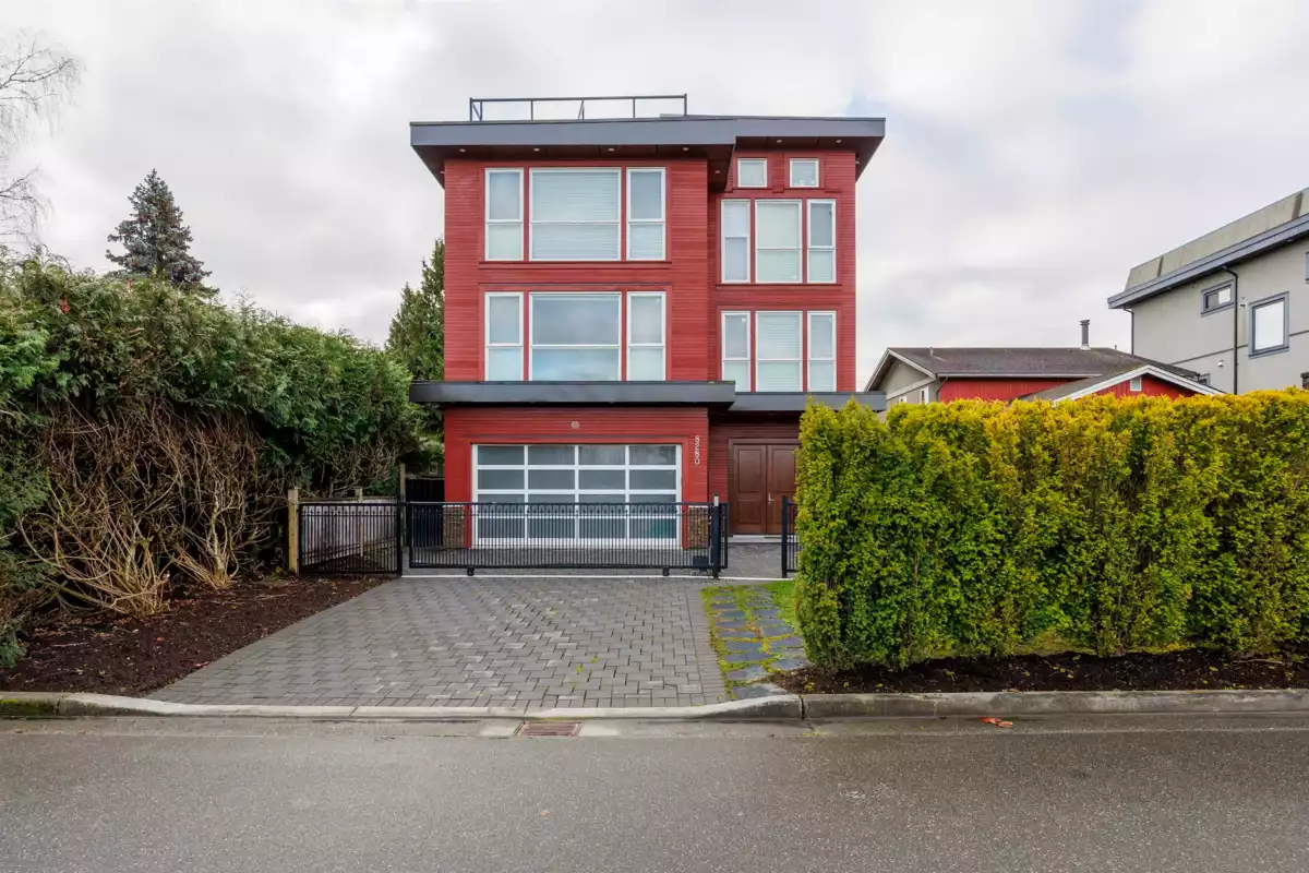 Exterior Front Photo of 8280 Colonial Road, Richmond, BC