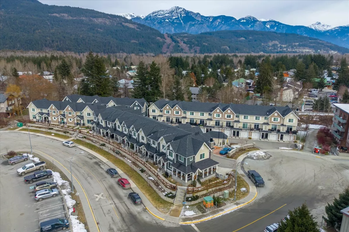 Aerial View of 1 7360 Crabapple Court, Pemberton, BC