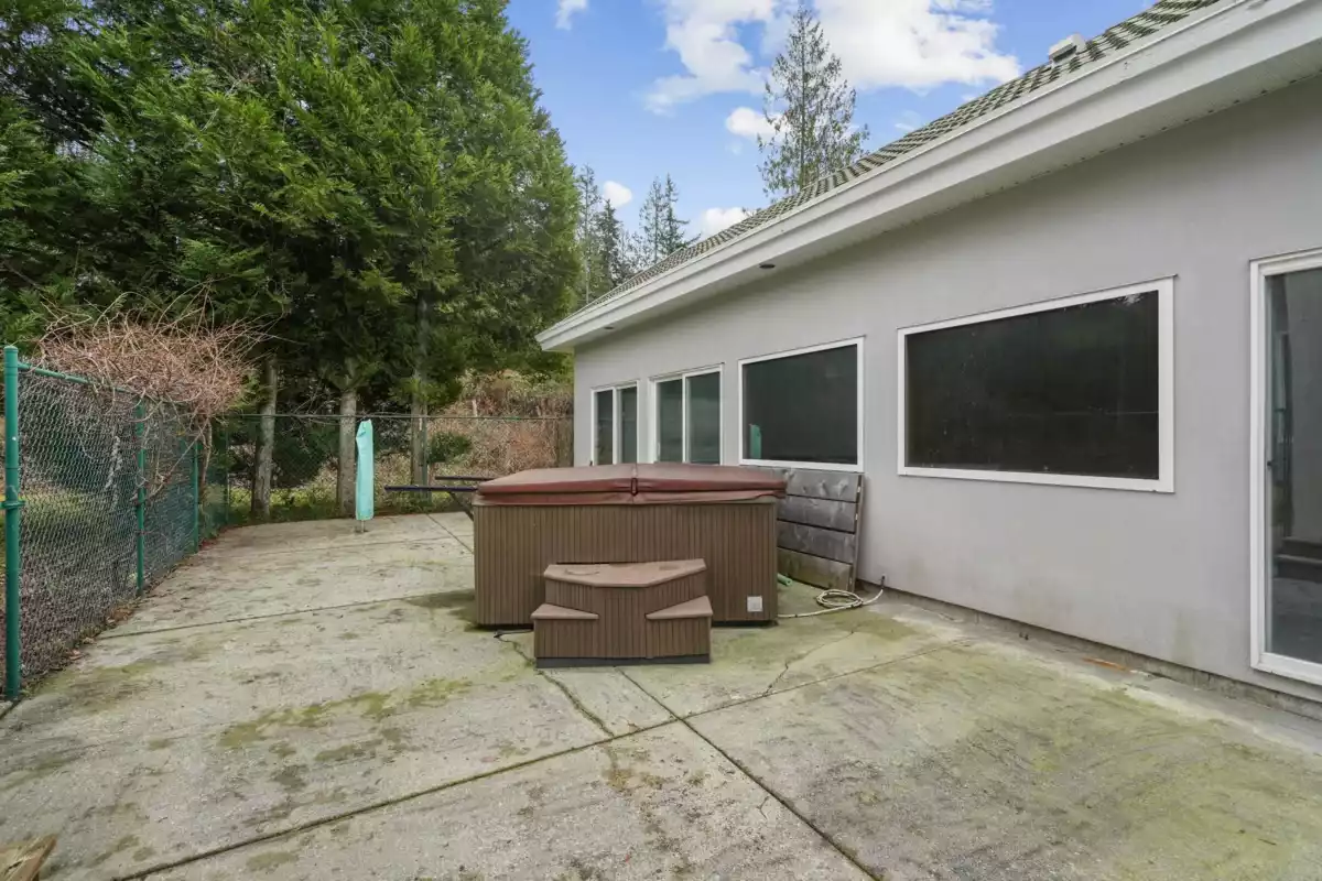 Aerial View of 220 Fern Drive, Anmore, BC