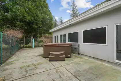 Aerial View of 220 Fern Drive, Anmore, BC