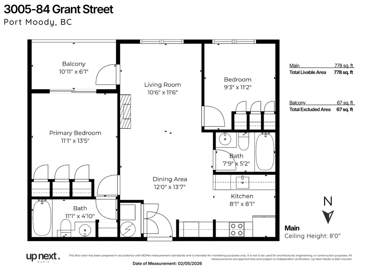Street View Photo of 3005 84 Grant Street, Port Moody, BC