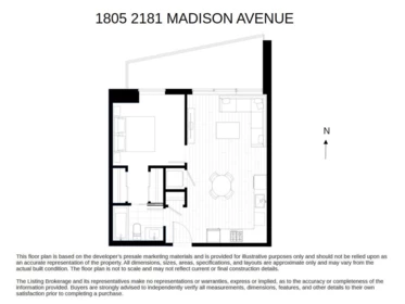 Loft / Bonus Room Photo of 1805 2181 Madison Avenue, Burnaby, BC