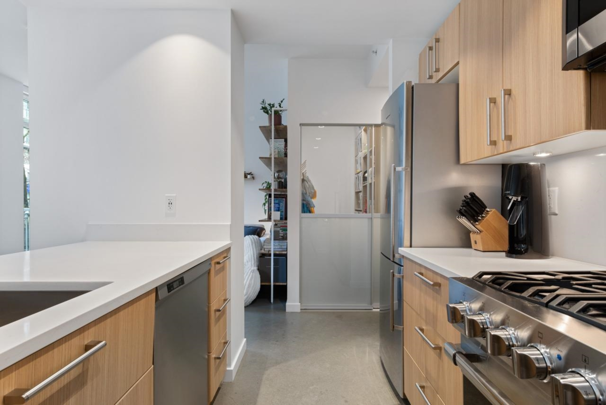 Kitchen Island Photo of 128 W 1st Avenue, Vancouver, BC