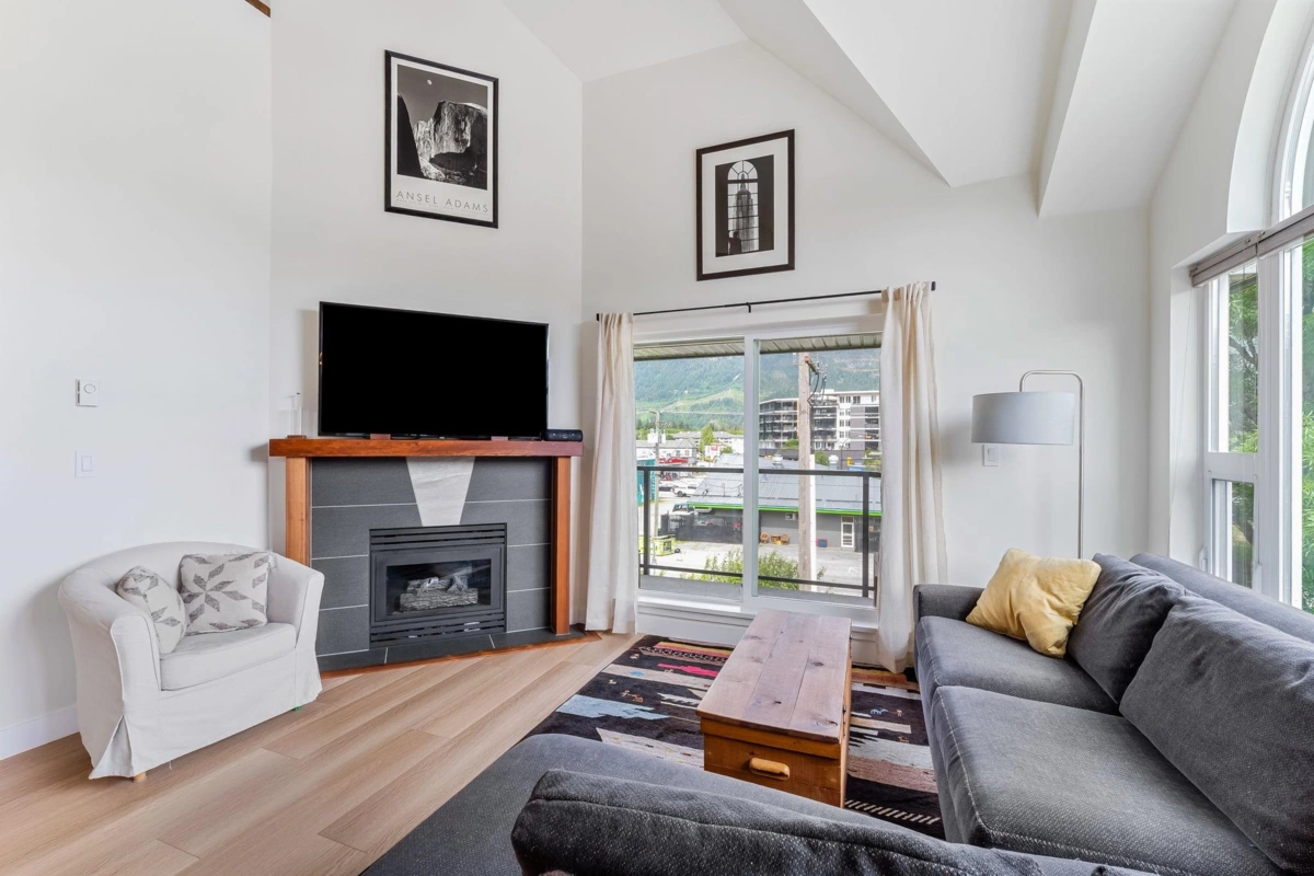 Exterior Rear Photo of 312 1466 Pemberton Avenue, Squamish, BC