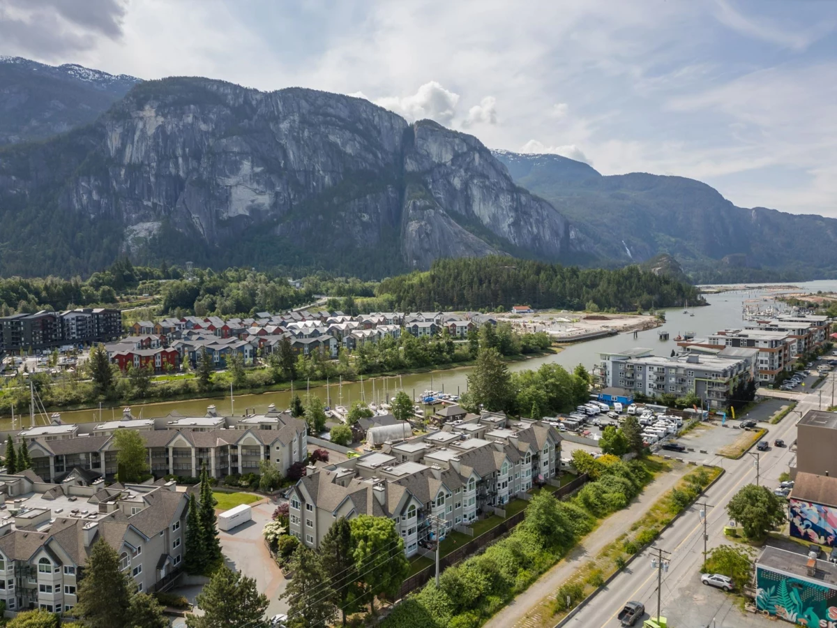 Outdoor Patio Photo of 312 1466 Pemberton Avenue, Squamish, BC
