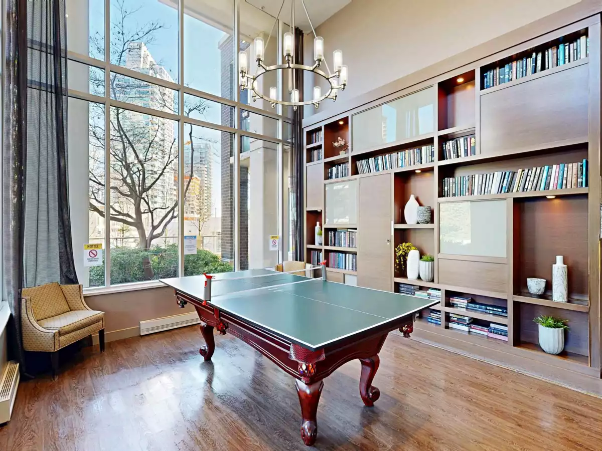 Basement Recreation Room Photo of 2906 2133 Douglas Road, Burnaby, BC