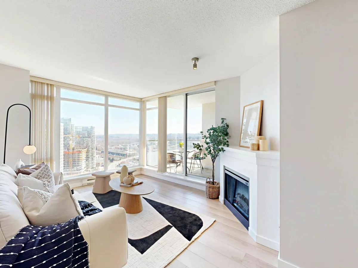 Exterior Rear Photo of 2906 2133 Douglas Road, Burnaby, BC