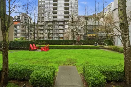 Outdoor Deck Photo of 1701 1001 Richards Street, Vancouver, BC