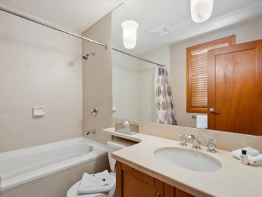 Guest Bathroom Photo of A/B 4747 Settebello Drive, Whistler, BC