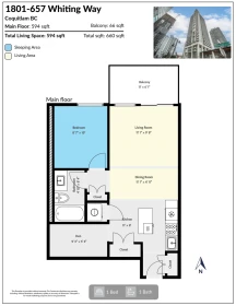Street View Photo of 1801 657 Whiting Way, Coquitlam, BC