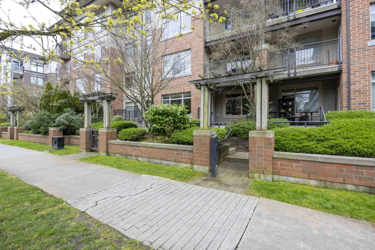 Exterior Rear Photo of 129 9288 Odlin Road, Richmond, BC