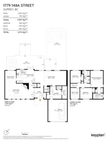 1779 148a Street, Surrey, BC, Surrey — Single Family Residence for sale