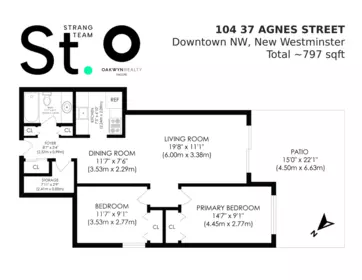 Staircase Photo of 104 37 Agnes Street, New Westminster, BC