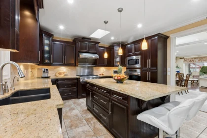 Kitchen Island Photo of 418 E 13th Street, North Vancouver, BC