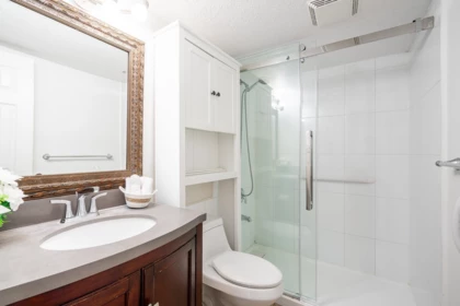 Primary Bedroom Photo of 103 1195 Pipeline Road, Coquitlam, BC