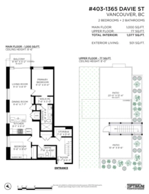 Garage Interior Photo of 403 1365 Davie Street, Vancouver, BC