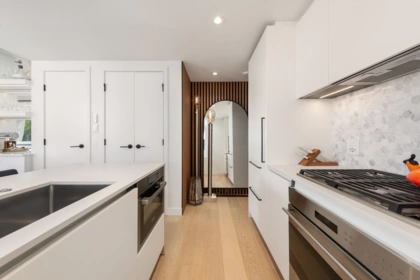 Kitchen Island Photo of 403 1365 Davie Street, Vancouver, BC