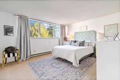 Bedroom 2 Photo of 802 1455 Duchess Avenue, West Vancouver, BC