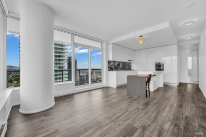 Kitchen Island Photo of 2912 1955 Alpha Way, Burnaby, BC