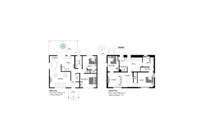 Aerial View of 430 W Kings Road, North Vancouver, BC