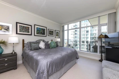 Bedroom 2 Photo of 303 185 Victory Ship Way, North Vancouver, BC