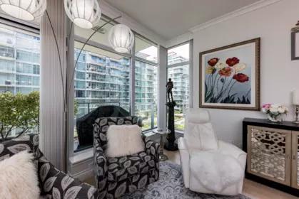 Primary Bedroom Photo of 303 185 Victory Ship Way, North Vancouver, BC