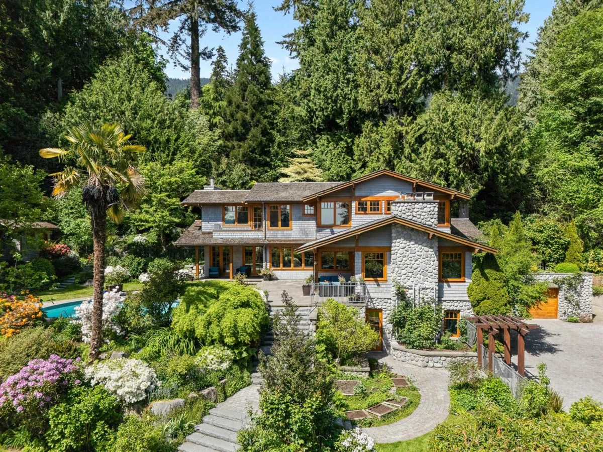 Exterior Rear Photo of 3091 Mathers Avenue, West Vancouver, BC