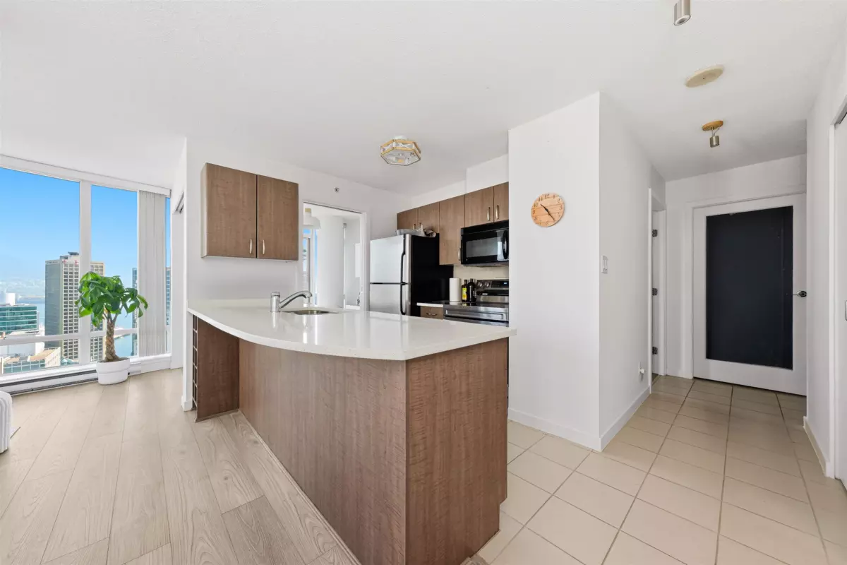 Living Room Photo of 3007 610 Granville Street, Vancouver, BC