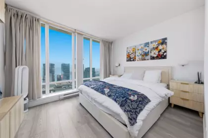 Primary Bedroom Photo of 3007 610 Granville Street, Vancouver, BC