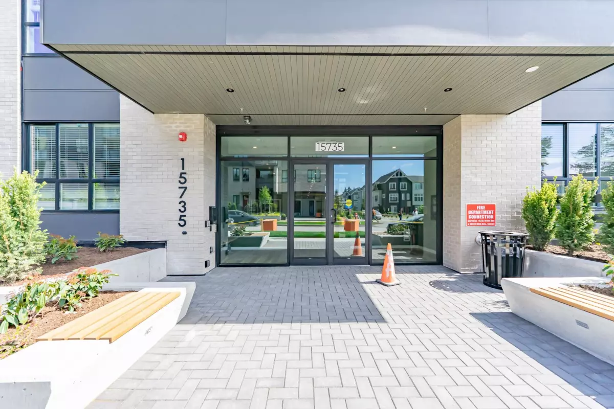 Exterior Rear Photo of 607 15735 85 Avenue, Surrey, BC