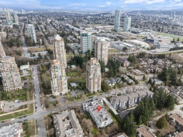 Outdoor Patio Photo of 205 7465 Sandborne Avenue, Burnaby, BC