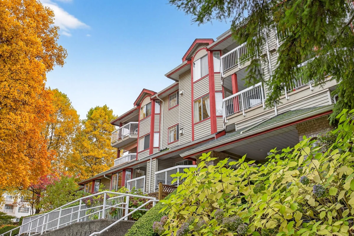 Exterior Rear Photo of 107 1215 Pacific Street, Coquitlam, BC