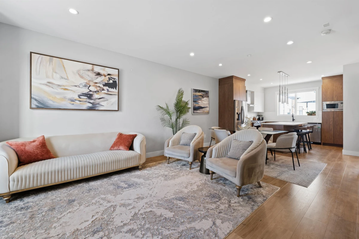 Living Room Photo of 56 1639 162 Street, Surrey, BC