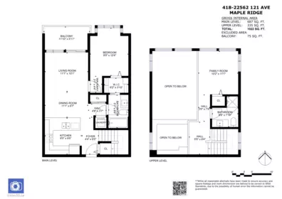 Hallway Photo of 418 22562 121 Avenue, Maple Ridge, BC