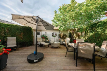 Outdoor Deck Photo of 107 33751 7th Avenue, Mission, BC