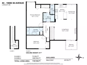 Outdoor Patio Photo of 4 19690 56 Avenue, Langley, BC