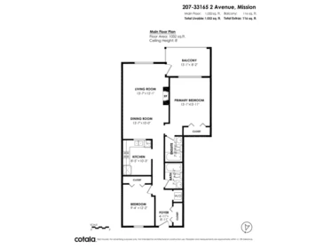 Basement Recreation Room Photo of 207 33165 2 Avenue, Mission, BC