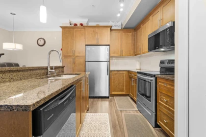 Kitchen Island Photo of 211 8183 121a Street Street, Surrey, BC