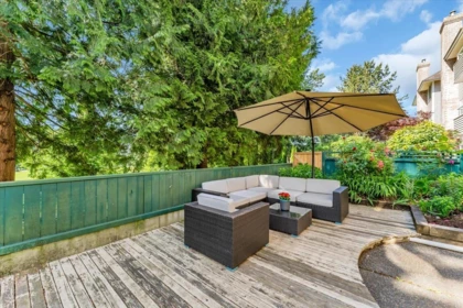 Outdoor Patio Photo of 107 5350 Victory Street, Burnaby, BC