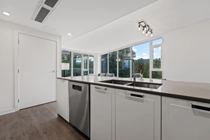 Kitchen Island Photo of 807 1401 Hunter Street, North Vancouver, BC