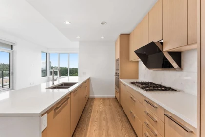 Kitchen Island Photo of 1306 3533 Ross Drive, Vancouver, BC